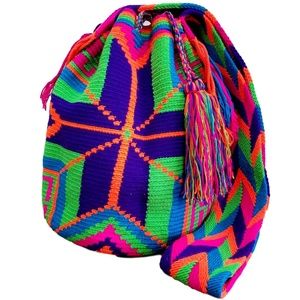 NWT HANDMADE WAYUU HANDBAG BOHEMIAN TOTE CROSSBODY